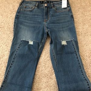 NWT HOLLISTER Women's High Rise Jeans Super Skinny